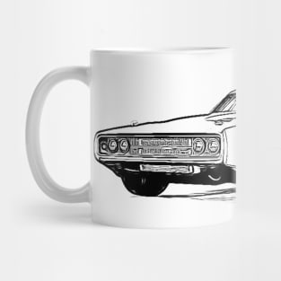 Charger FF Wireframe Mug